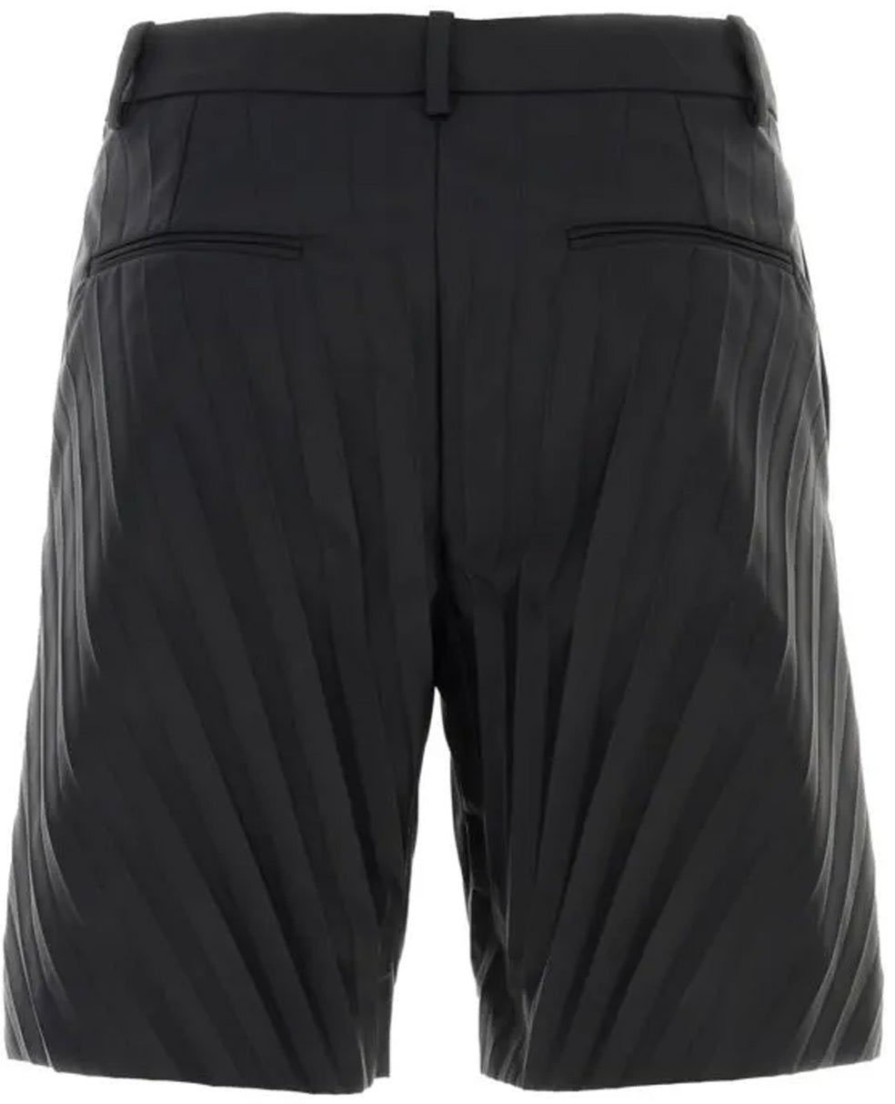 Valentino Valentino Nylon Bermuda Zwart