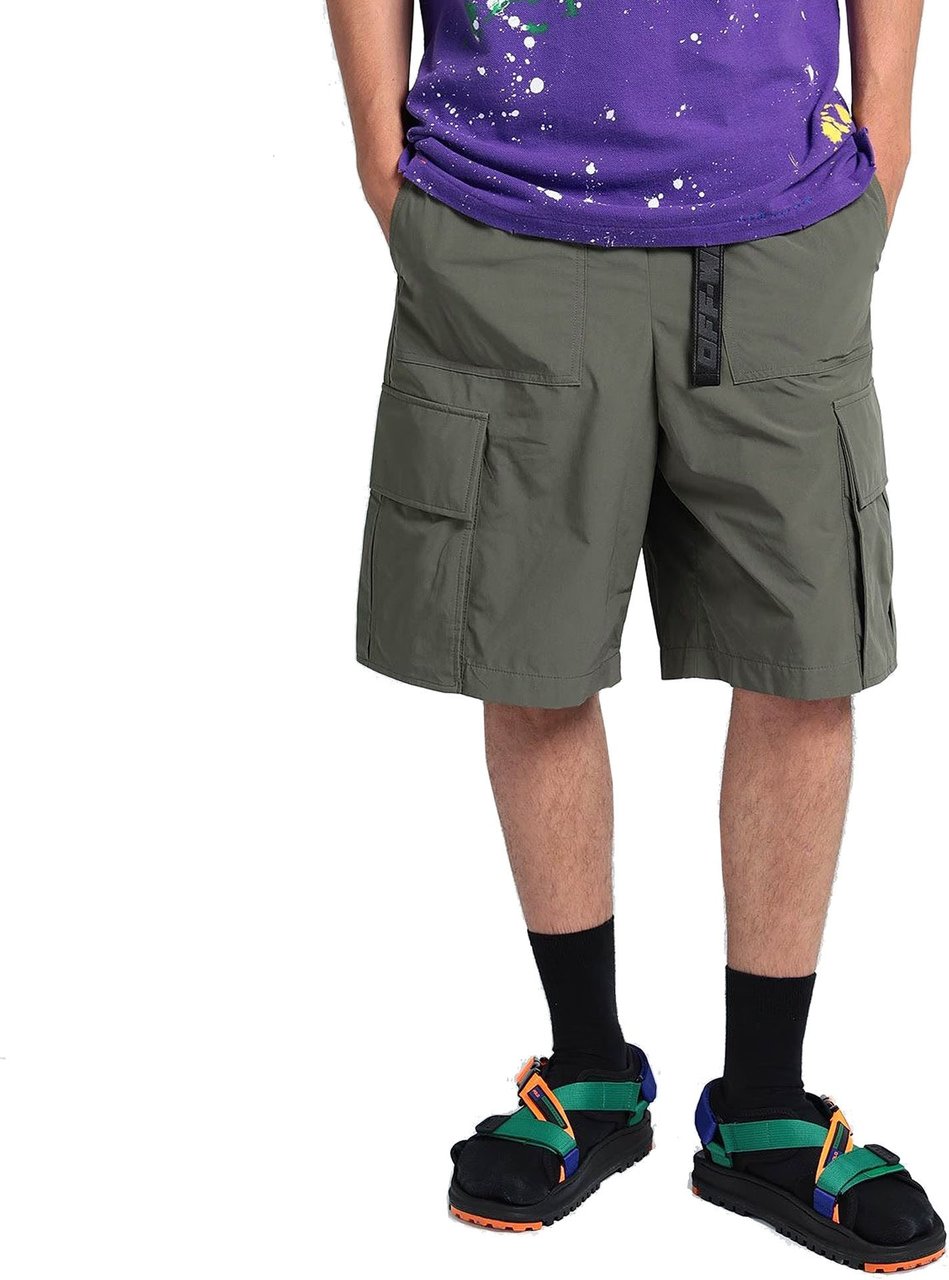 OFF-WHITE Off-White Bermuda Shorts Groen