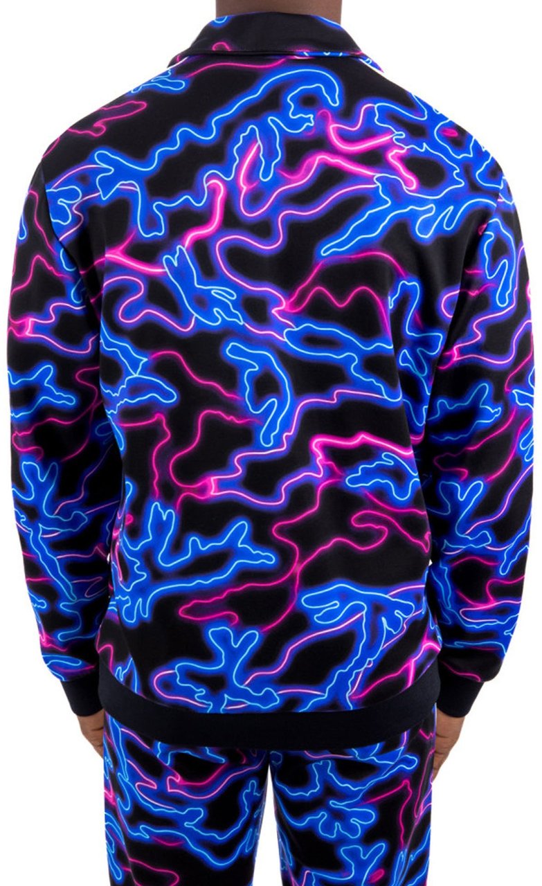 Valentino Valentino Garavani Zip-Up Sweatshirt Blauw