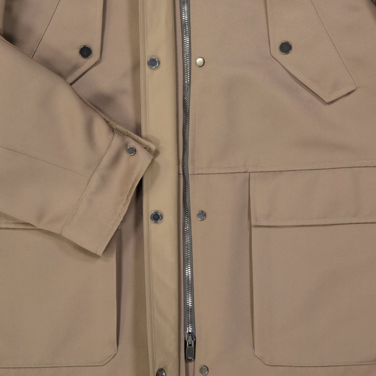 Brunello Cucinelli Brunello Cucinelli Blend Cotton Parka Bruin