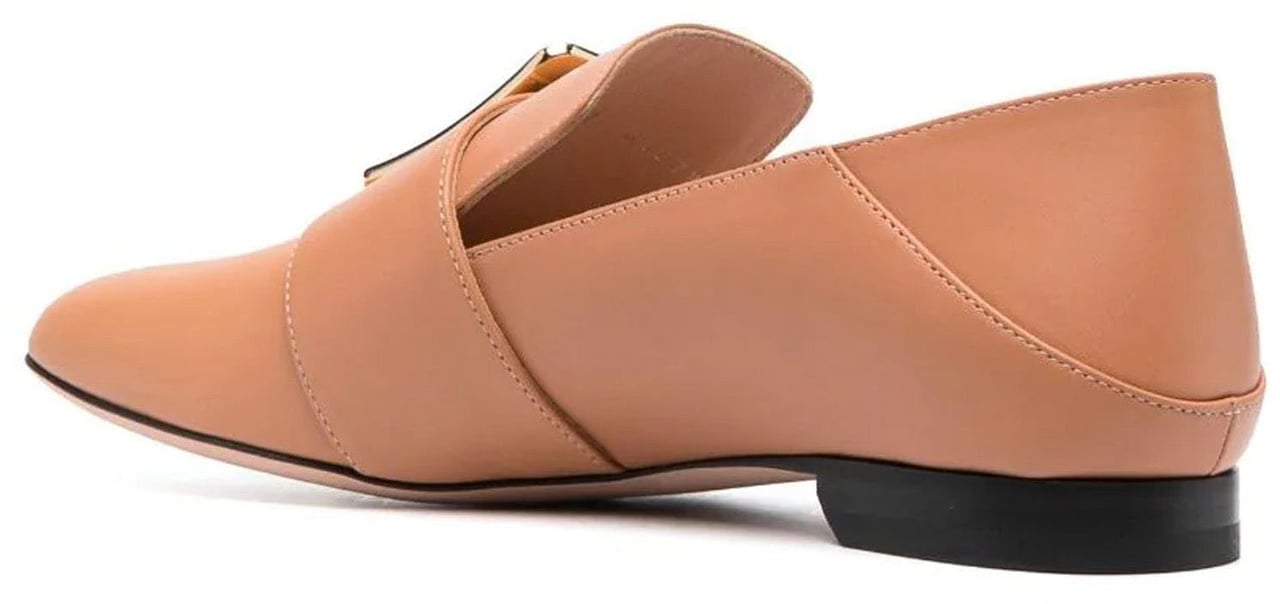 Bally Bally Leather Loafers Beige