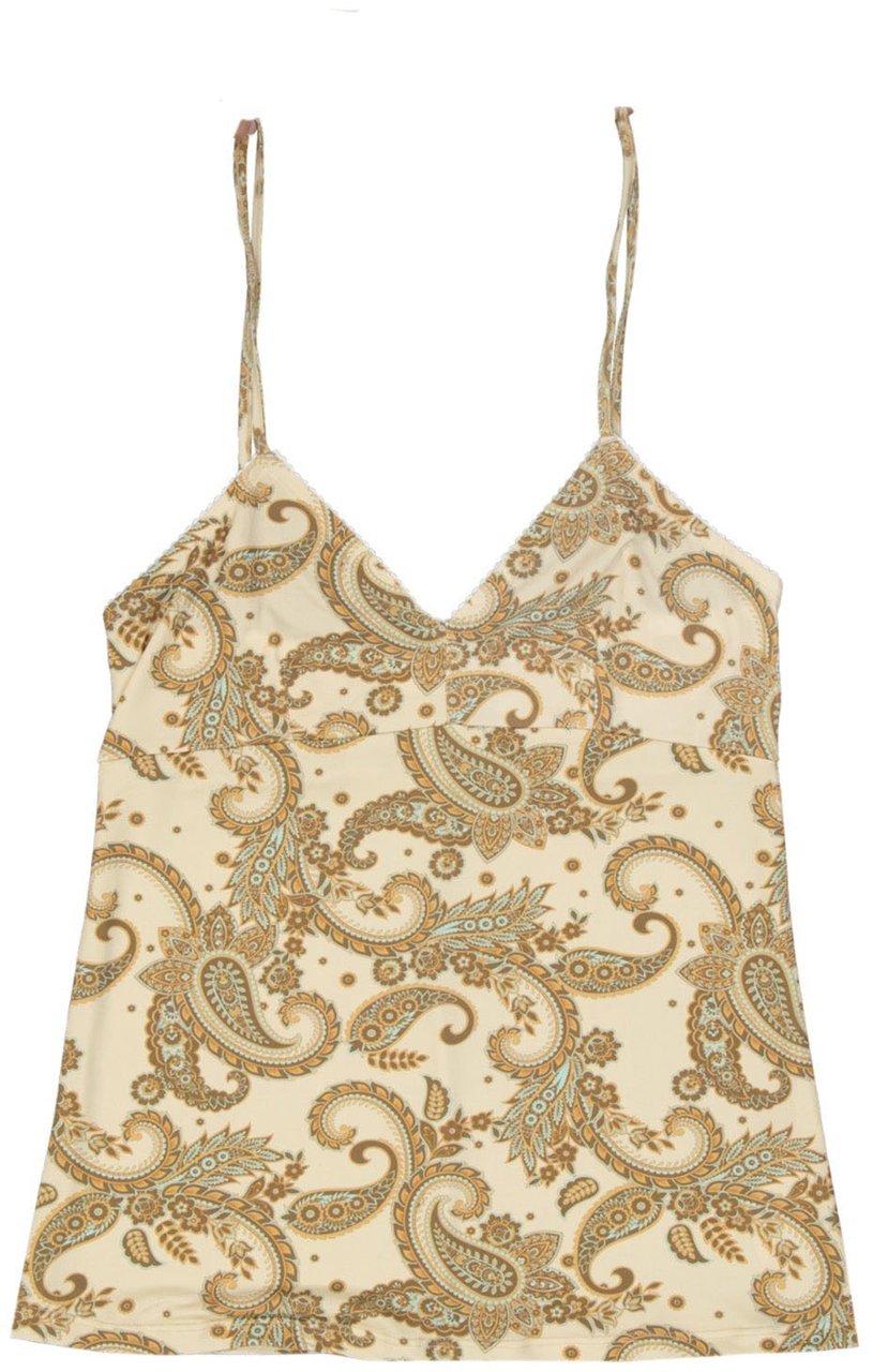 Alessia Zamattio Alessia Zamattio Silk Top Beige