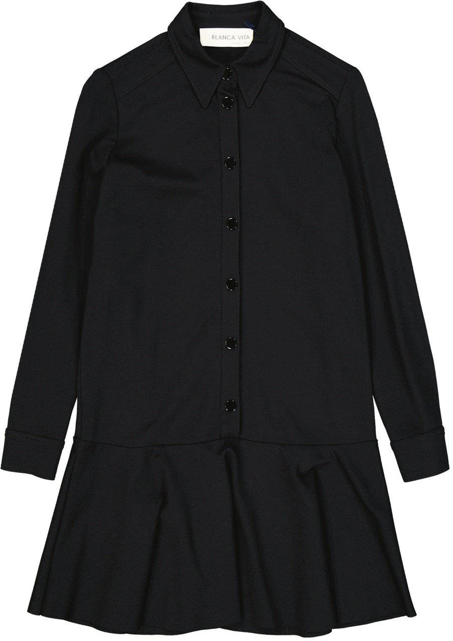 Blanca Vita Blanca Vita Mini Dress Zwart