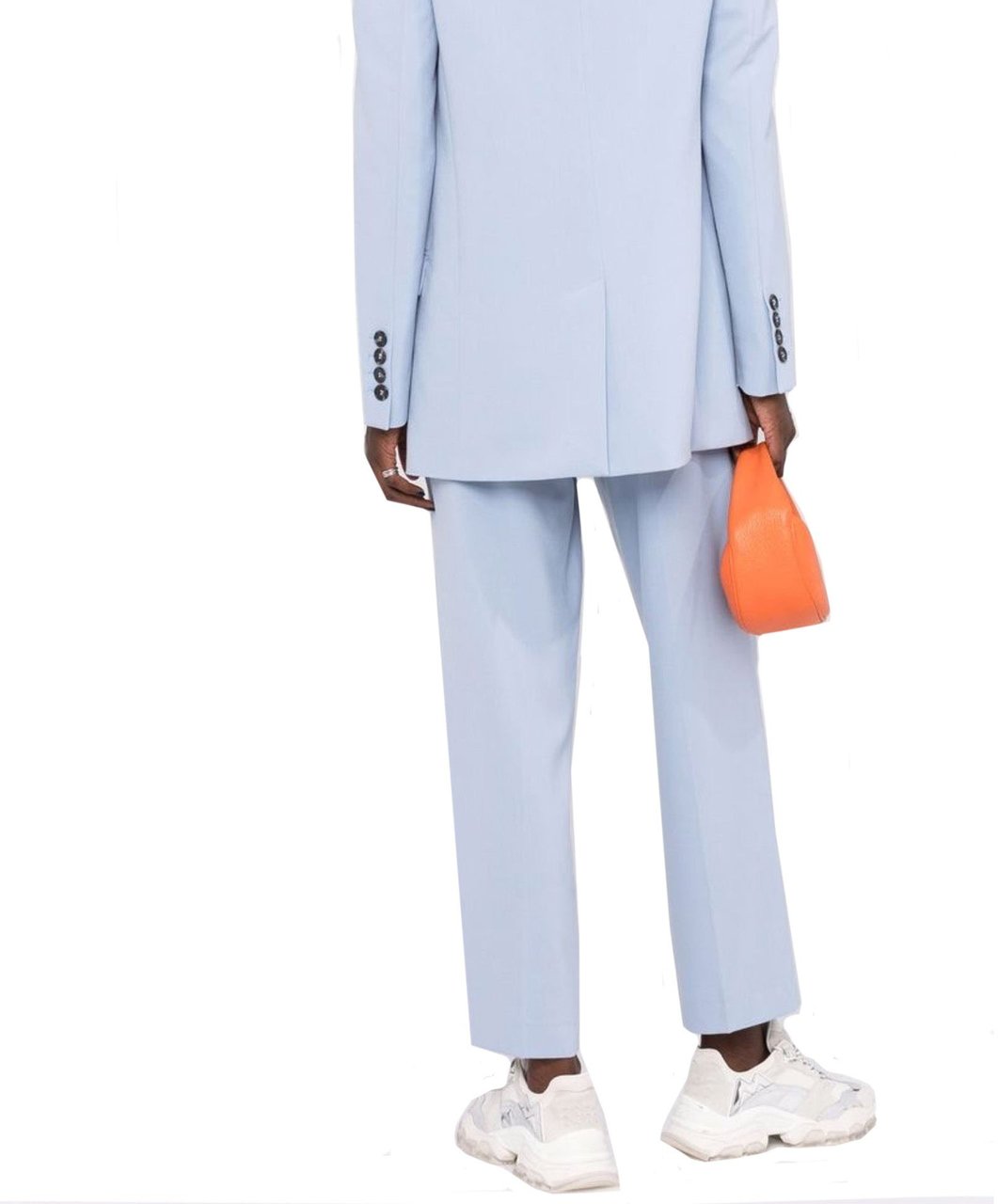 Blanca Vita Blanca Vita Passiflora Tailored Trousers Blauw