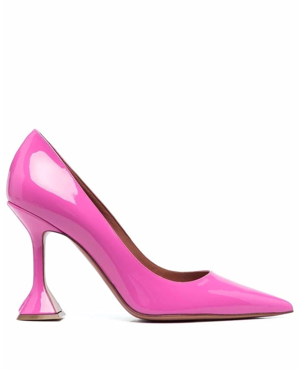 Amina Muaddi Amina Muaddi Ami Patent Leather Pumps Roze