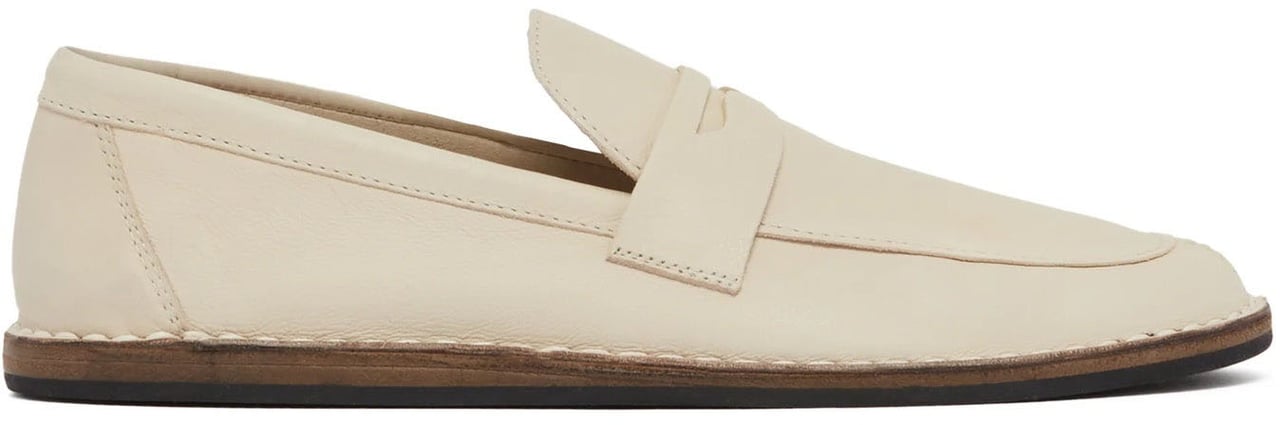 The Row The Row Cary Leather Loafers Wit