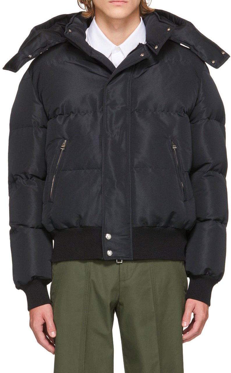 Alexander McQueen Coats Black Zwart