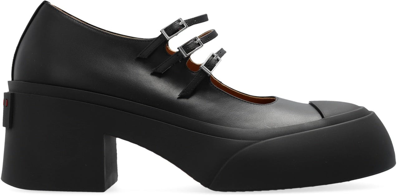 Marni Marni Pablo Leather Pumps Zwart