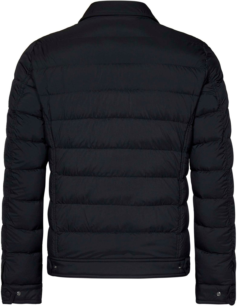 Herno Quilted down jacket 'La Denim' Zwart
