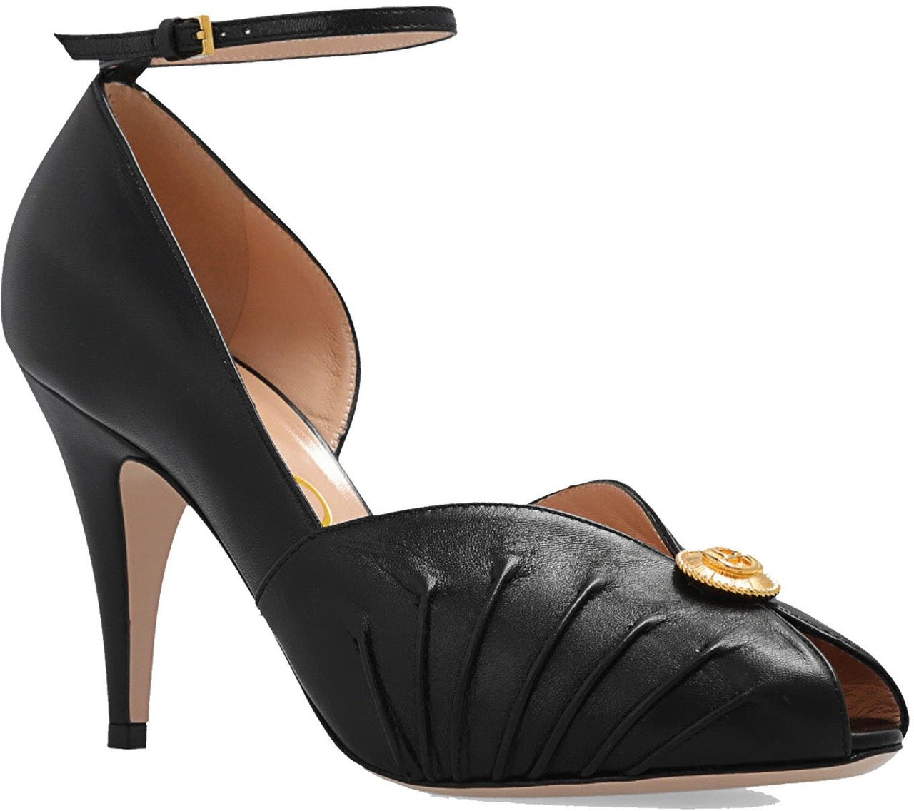 Gucci Gucci Leather Pumps Zwart