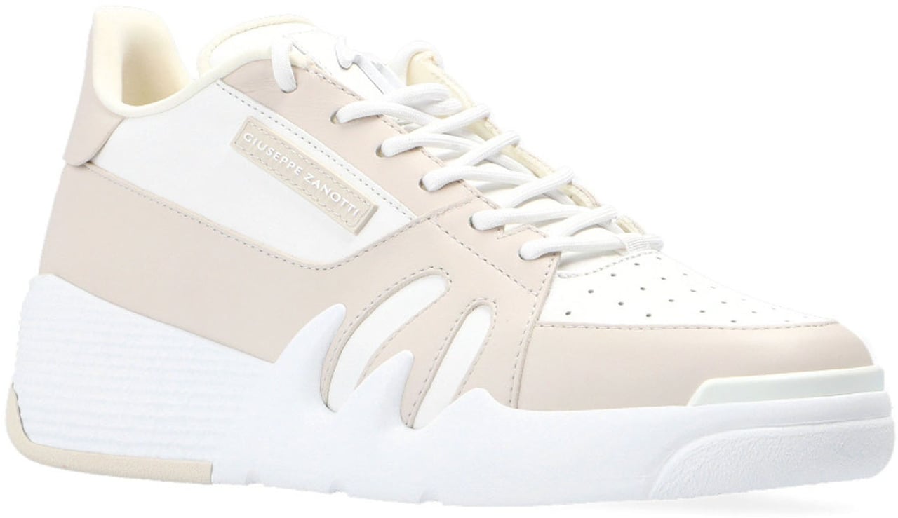 Giuseppe Zanotti Giuseppe Zanotti Talon Leather Sneakers Wit