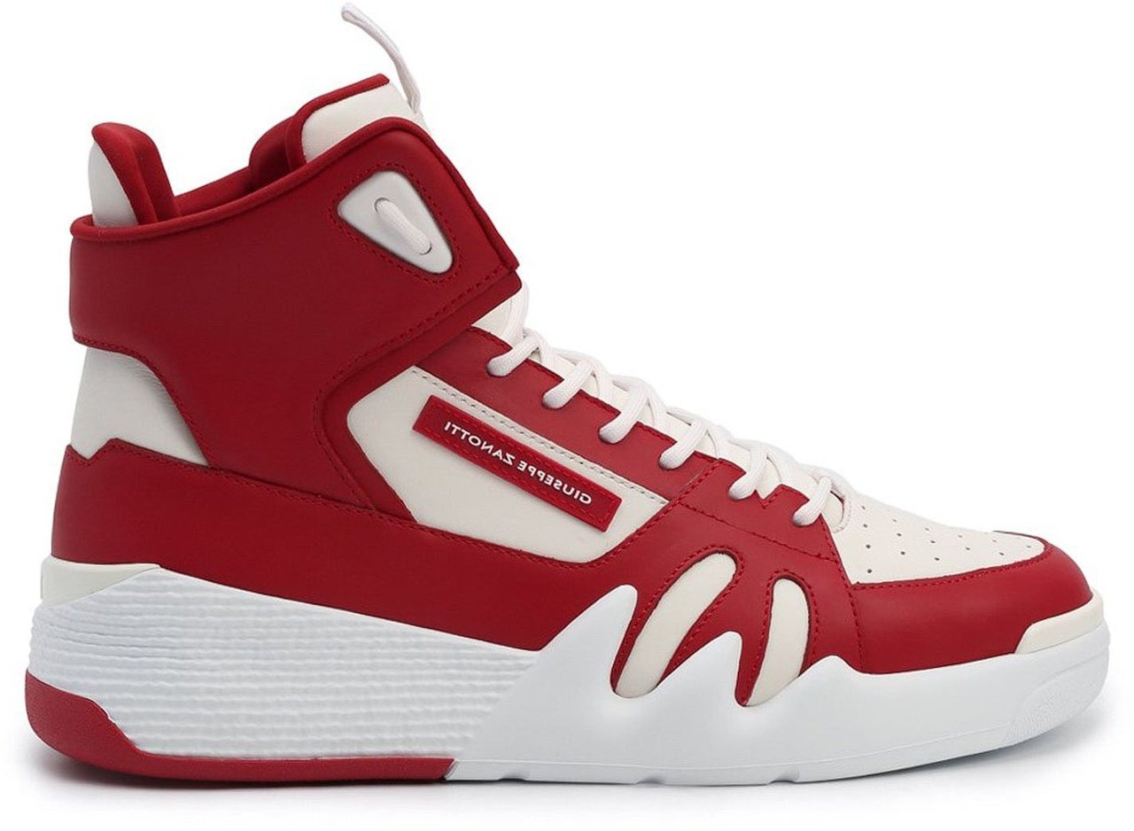 Giuseppe Zanotti Giuseppe Zanotti Talon High-Top Sneakers Rood
