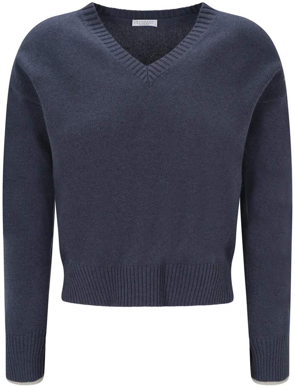 Brunello Cucinelli Brunello Cucinelli V Neck Sweater Blauw