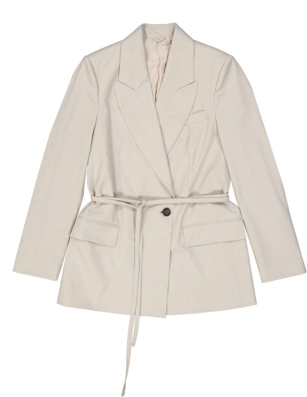 Brunello Cucinelli Brunello Cucinelli Wool Jacket Beige