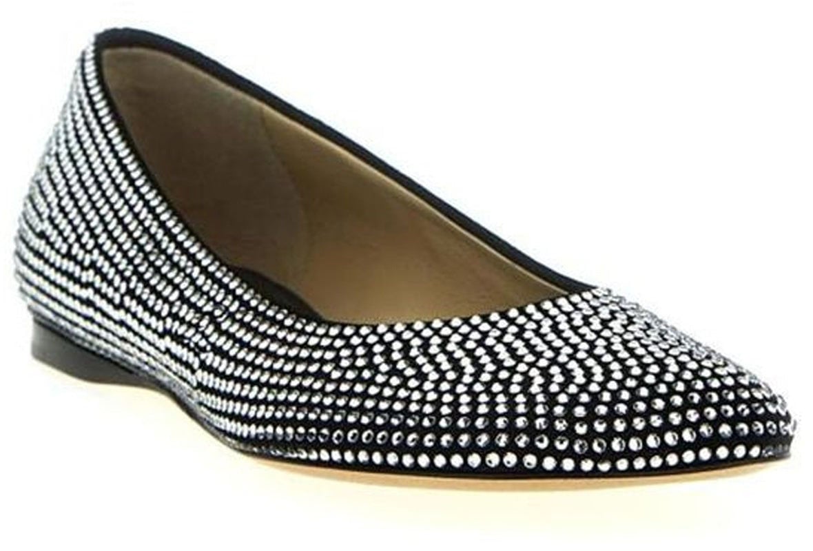 Loewe Loewe Toy Strass Ballerina Flats Zwart