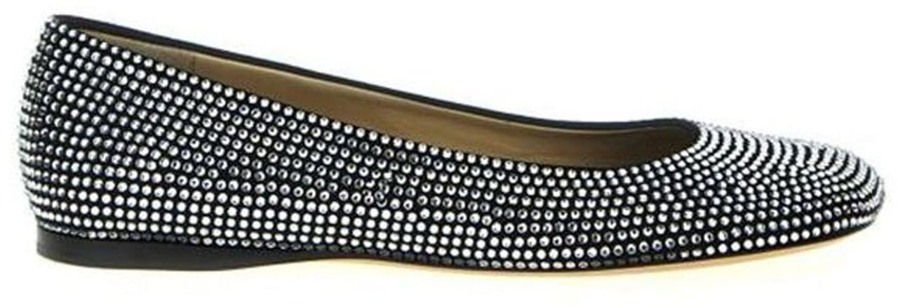 Loewe Loewe Toy Strass Ballerina Flats Zwart