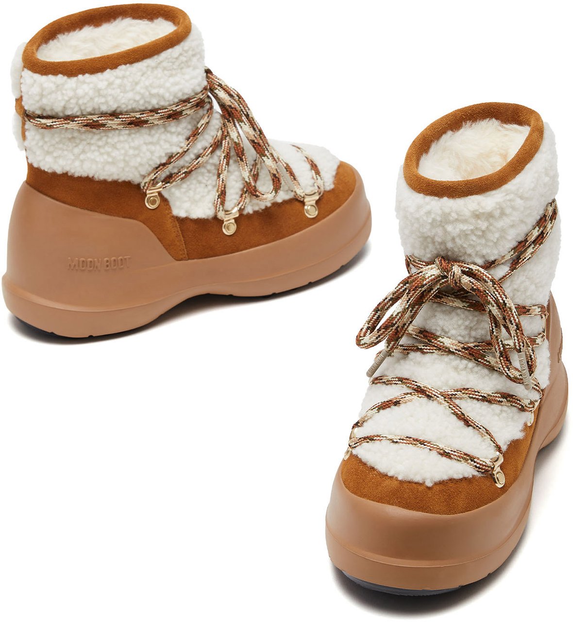 Moon Boot LUNA BOOT SHEARLING Wit