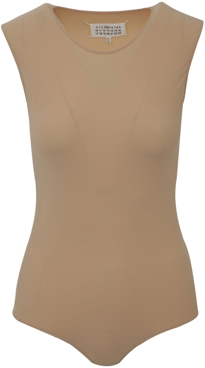 Maison Margiela Top Nude Neutraal