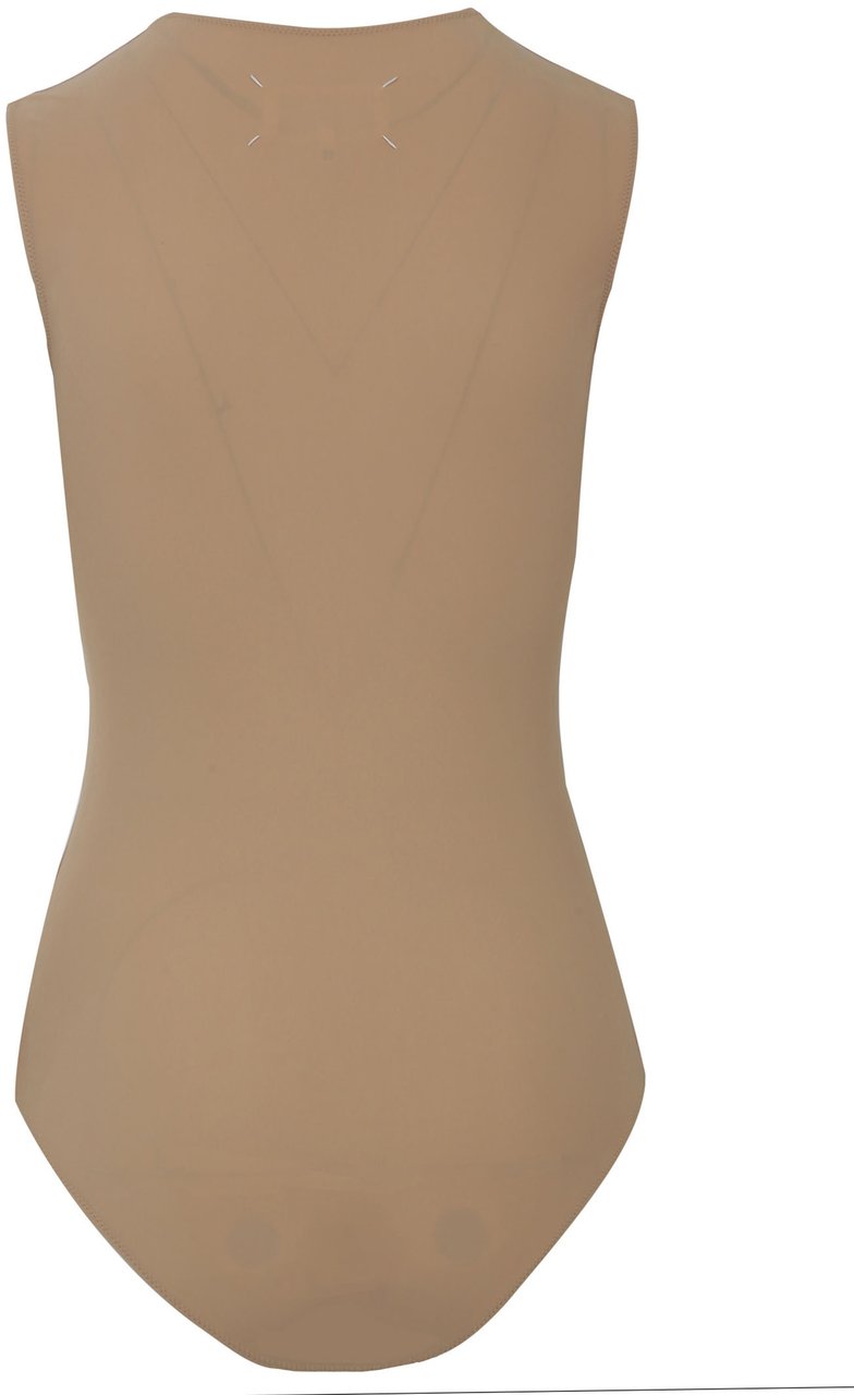 Maison Margiela Top Nude Neutraal