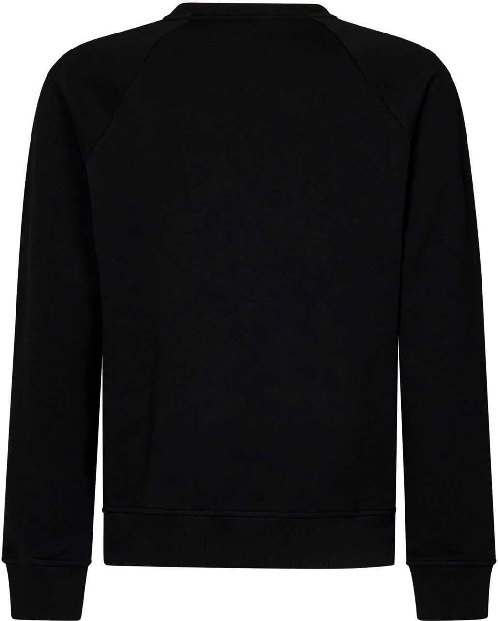 Balmain Cotton Logo Sweatshirt Zwart