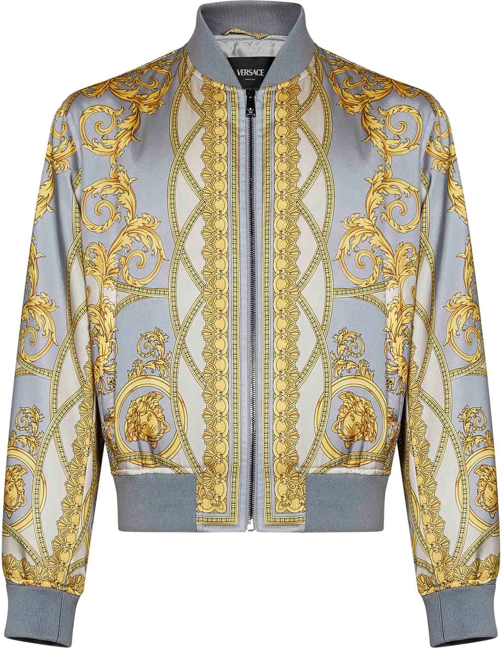 Versace Jackets Concretebonegold Grijs