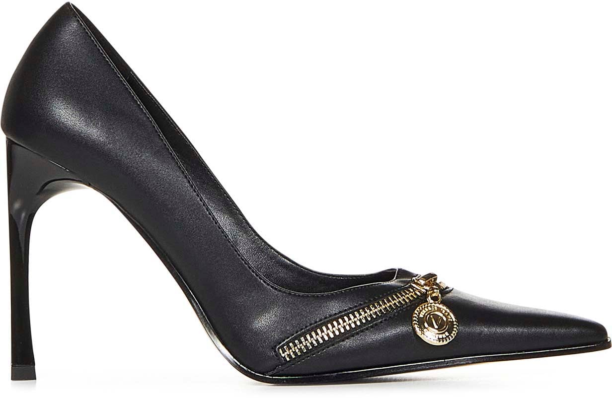 Versace Jeans Couture High Heel Shoes Black Zwart