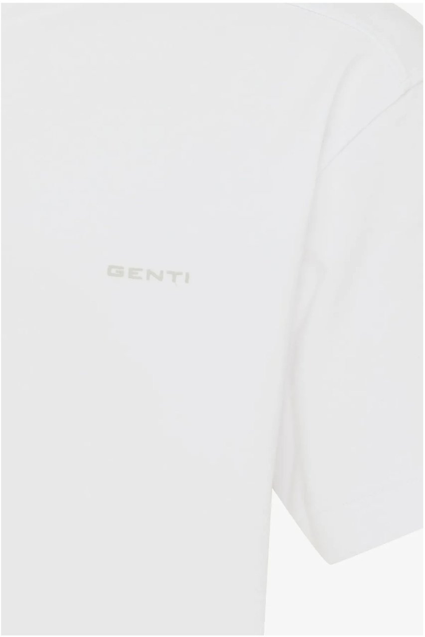 Genti Genti  T-shirts Wit J2053-1226 Wit
