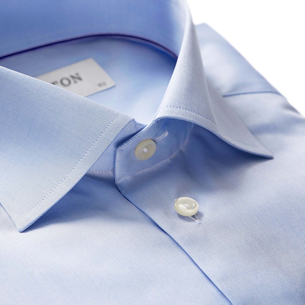 Eton Eton Lange Mouw Overhemden Blauw 300079511 21 Blauw Blauw