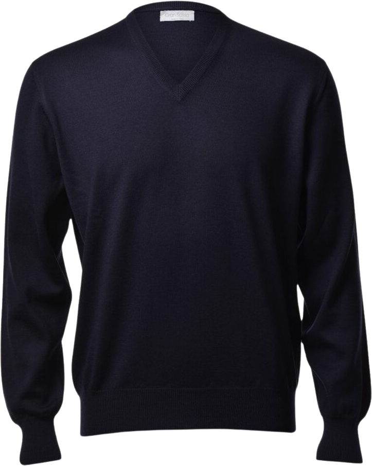 Gran Sasso Gran Sasso Pullovers Blauw 55115/14200 598 Blauw