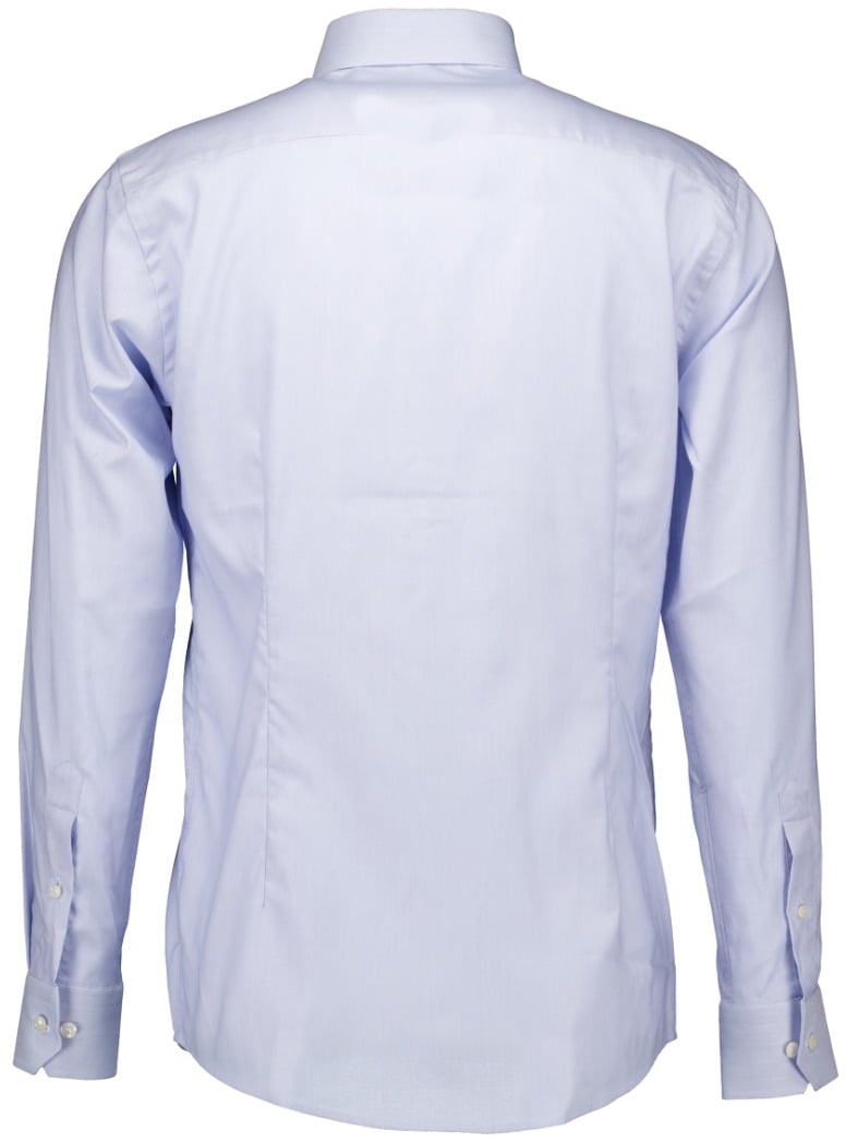 Eton Eton  Lange Mouw Overhemden Lichtblauw 100011801 Blauw