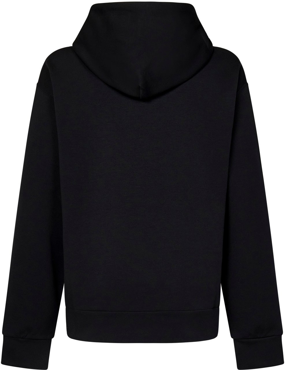 Dolce & Gabbana Heren Cotton jersey hoodie Zwart