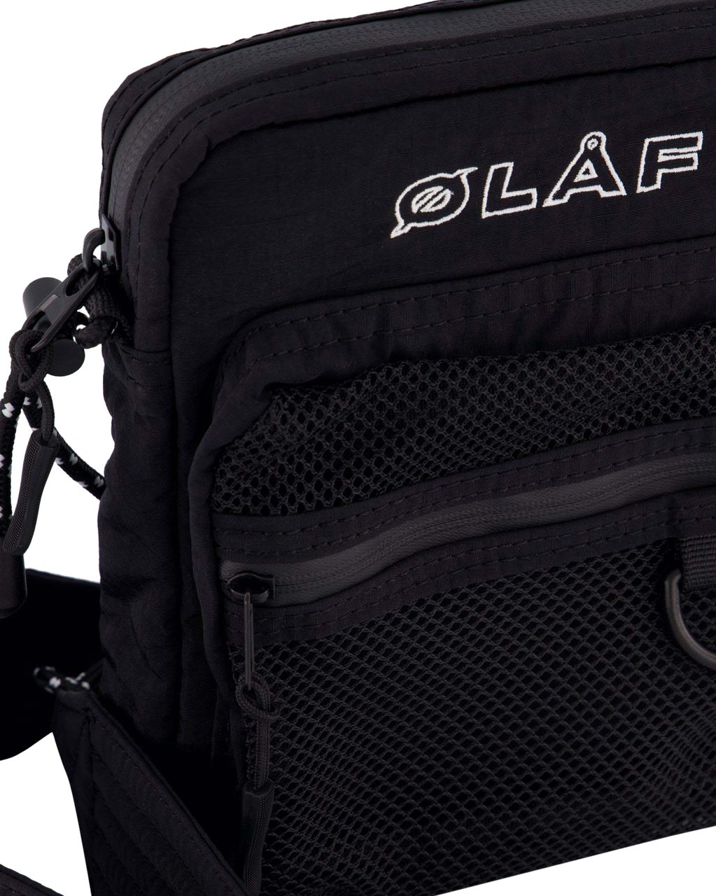 ØLÅF Heren Camera Bag Zwart Zwart