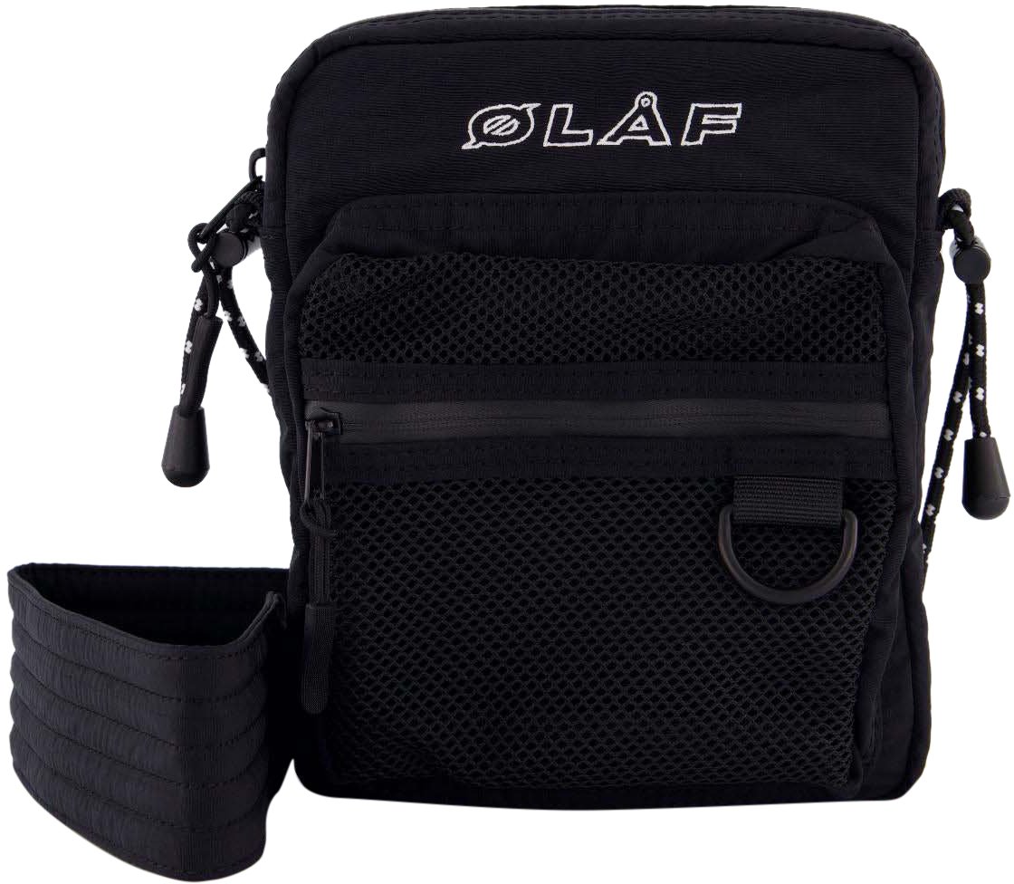 ØLÅF Heren Camera Bag Zwart Zwart