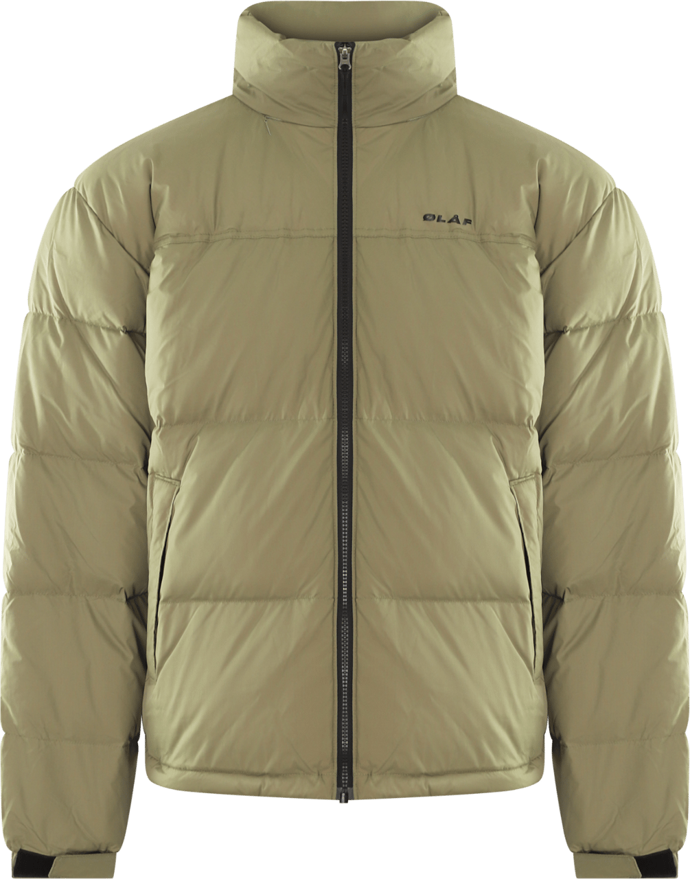 ØLÅF Heren Puffer Jacket Groen Groen