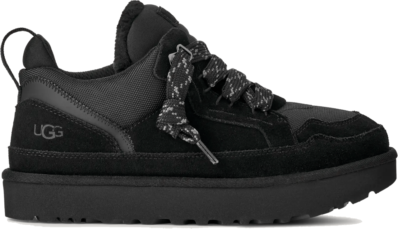 UGG Man Lowmel Black Zwart