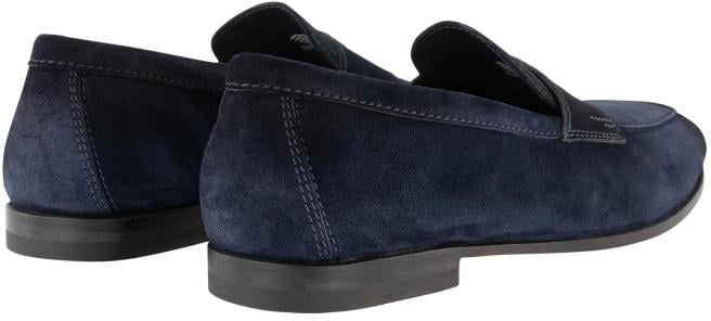 Santoni Carlos Loafer Blauw