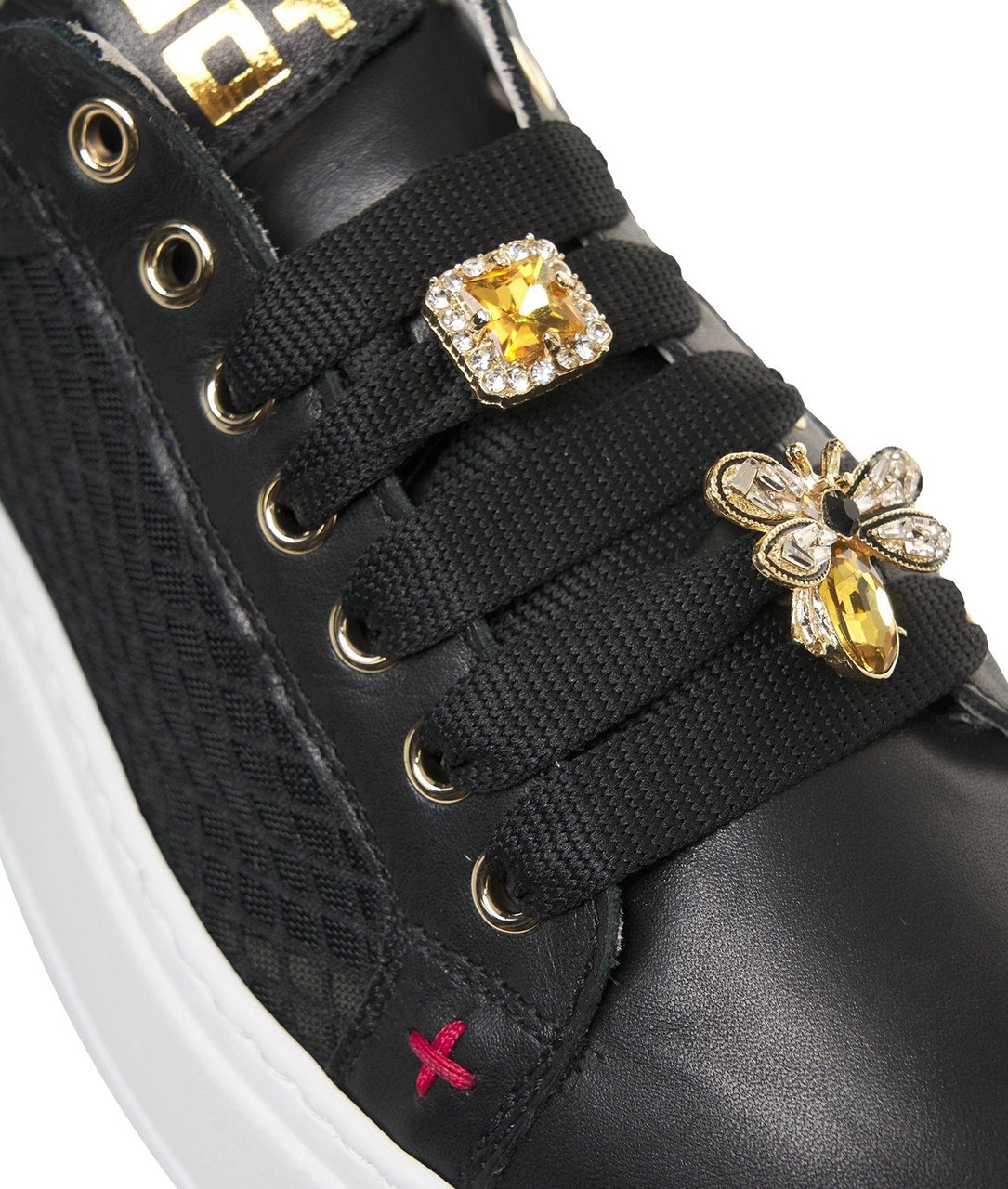 Gio+ Sneakers 'PIA342B' Zwart