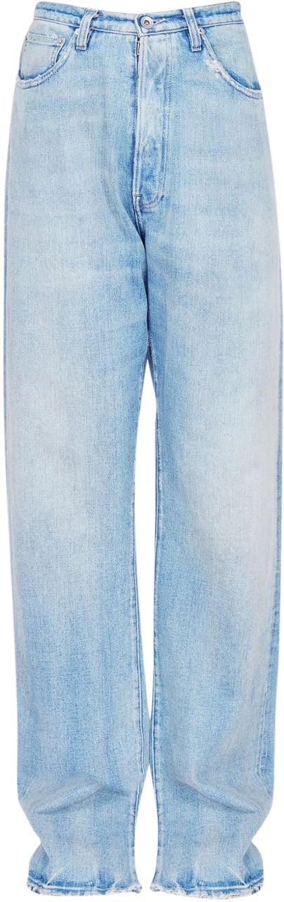 Maison Margiela Jeans Clear Blue Blauw