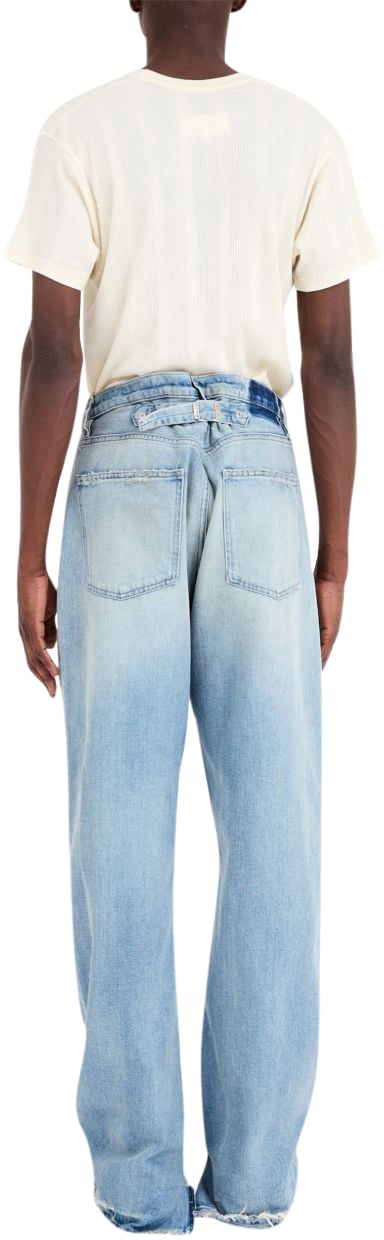 Maison Margiela Jeans Clear Blue Blauw