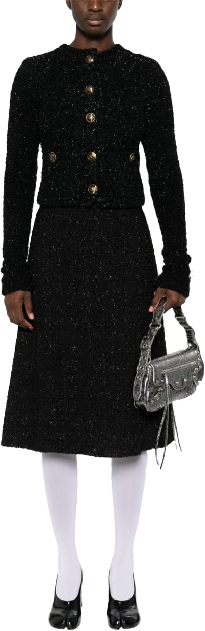 Balenciaga Sweaters Black Zwart