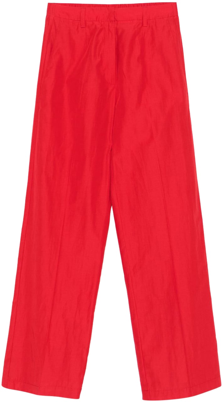Forte Forte Trousers Red Rood