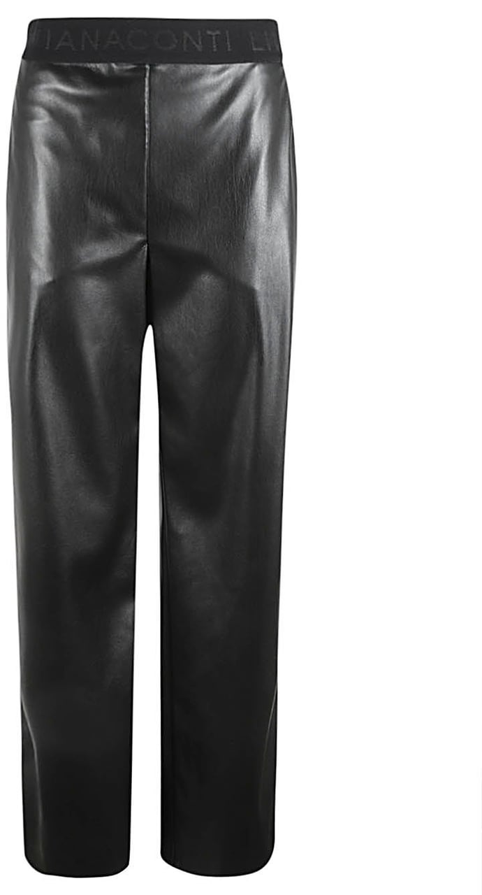 Liviana Conti Trousers Black Zwart