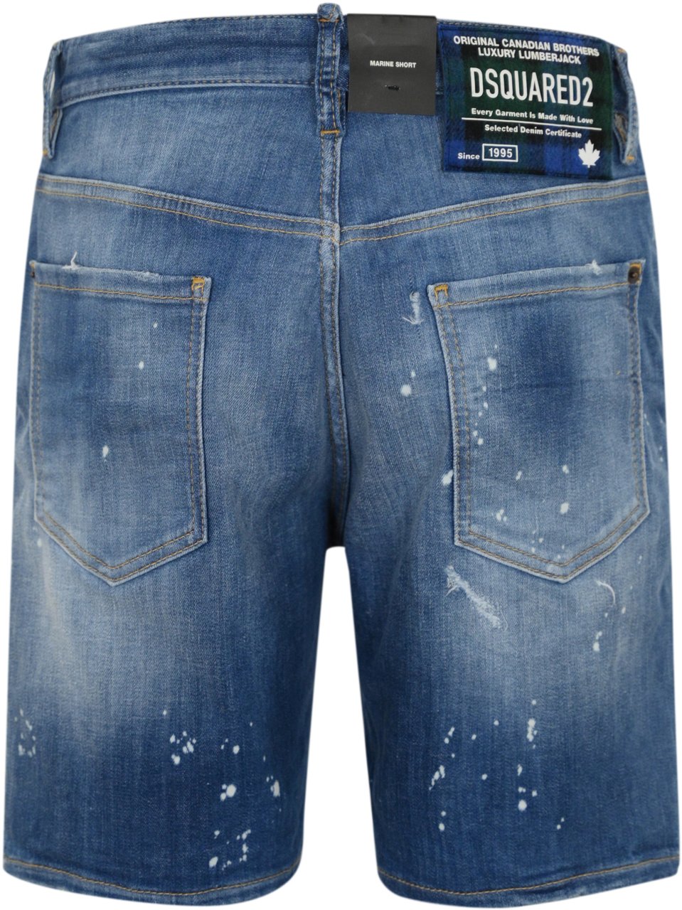 Dsquared2 Shorts Denim Blauw