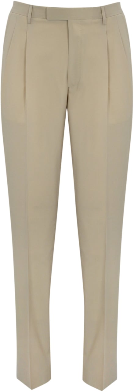 Corneliani Trousers Beige Beige