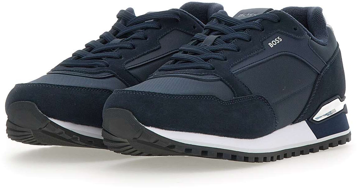 Boss Sneakers Blue Blauw