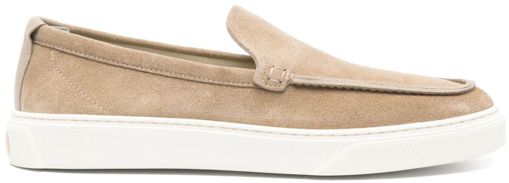 Woolrich Slip On Loafer Camoscio Beige Beige