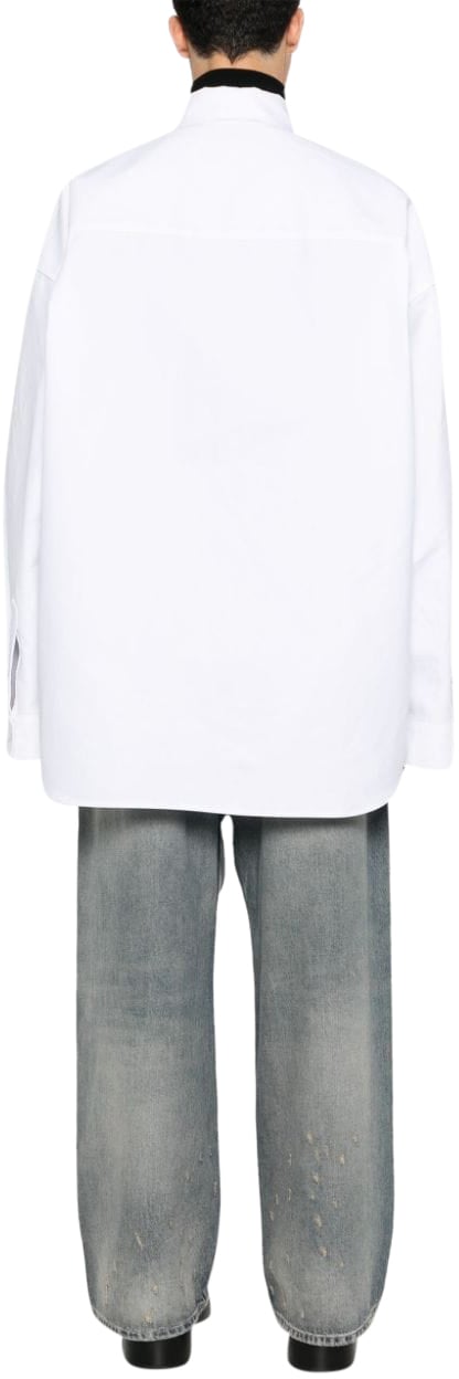 Balenciaga Shirts White Wit