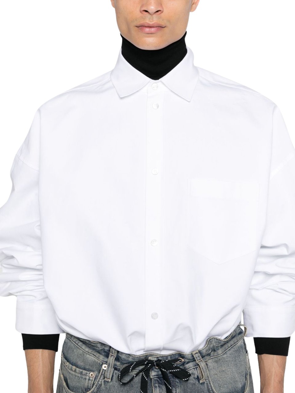 Balenciaga Shirts White Wit