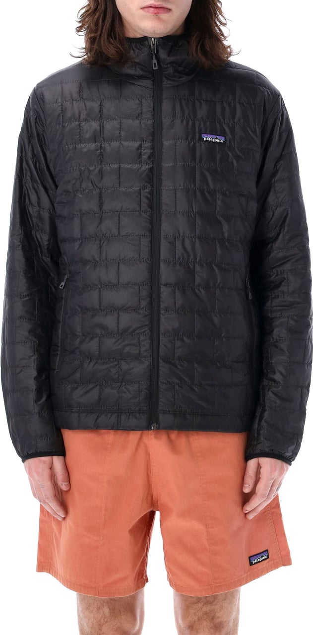 Patagonia Nano Puff Hoodie Nero Zwart