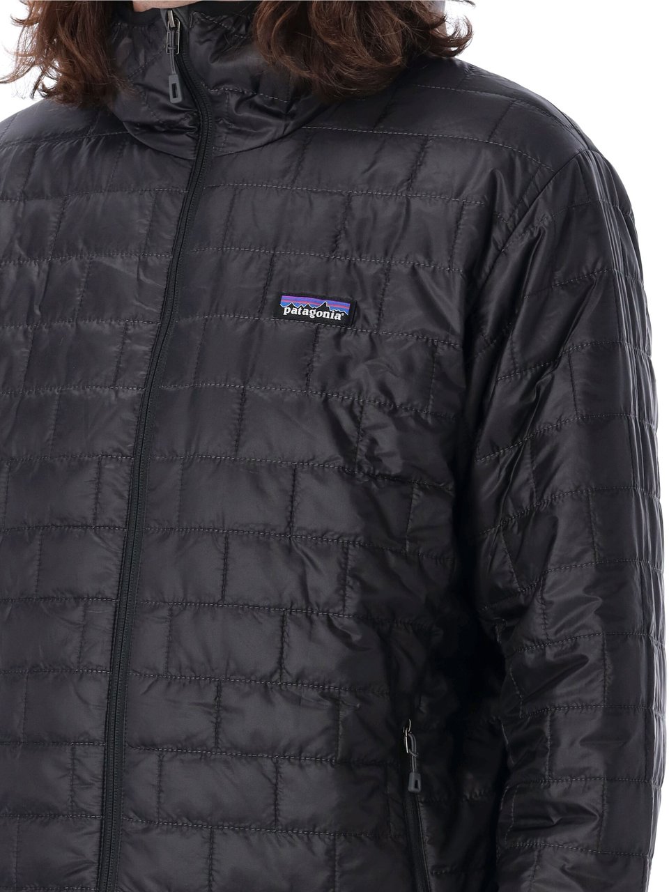 Patagonia Nano Puff Hoodie Nero Zwart